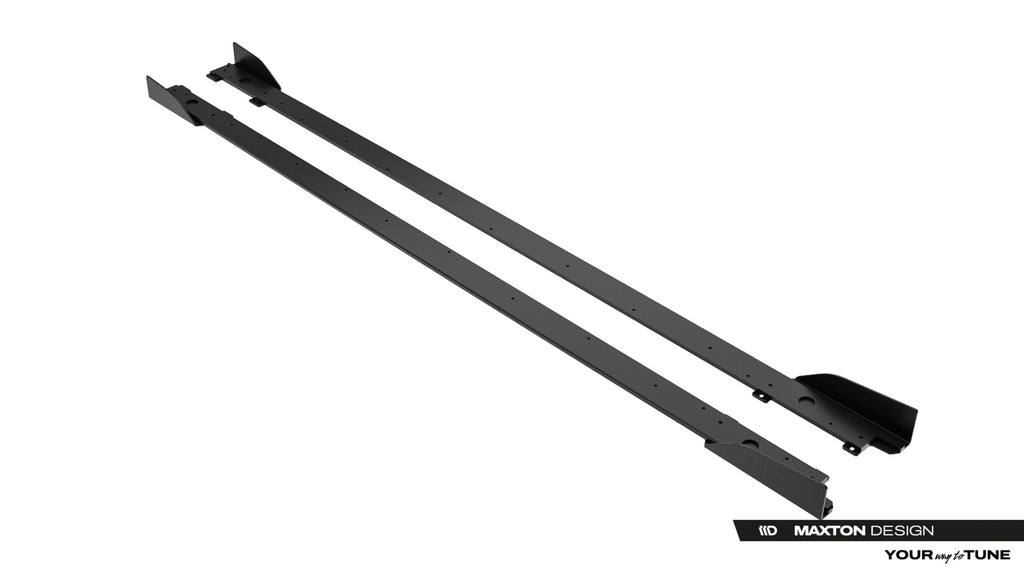 Diffusori Sotto Minigonne Street Pro + Flap compatibili con Lexus IS 500 Mk3 Facelift 2 (XE30) (2020-)