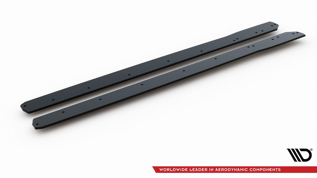 Dettaglio diffusori sotto minigonne Street Pro Ford Focus ST Mk4