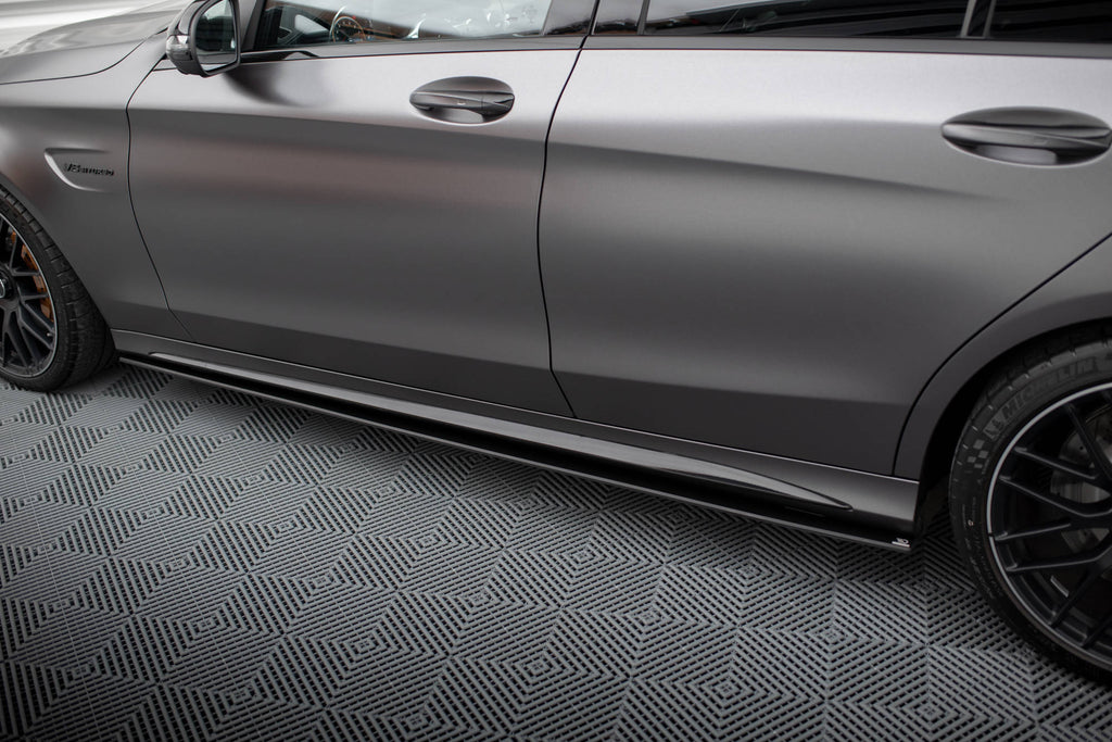 Diffusori sotto minigonne Street Pro Maxton Design Mercedes-AMG C63 W205 Facelift