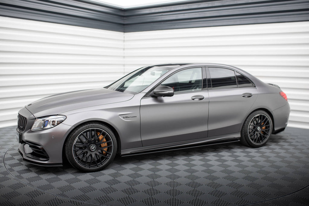 Diffusori sotto minigonne Street Pro Maxton Design Mercedes-AMG C63 W205 Facelift