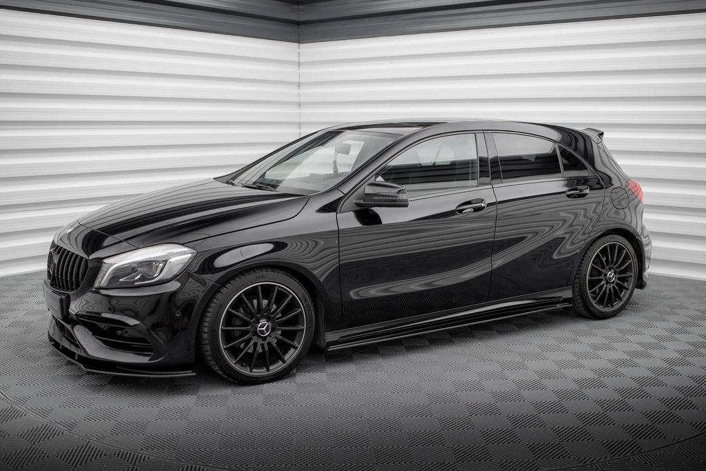 Diffusori Sotto Minigonne Mercedes-Benz Classe A AMG-Line W176 facelift Street Pro (2015-2018)
