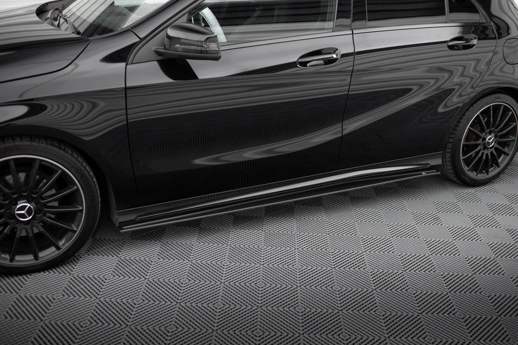 Diffusori Sotto Minigonne Mercedes-Benz Classe A AMG-Line W176 facelift Street Pro (2015-2018)