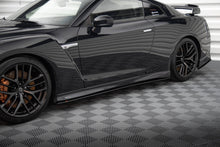 Carica l'immagine nel visualizzatore di Gallery, Diffusori Sotto Minigonne Street Pro Nissan GT-R R35 Facelift 2