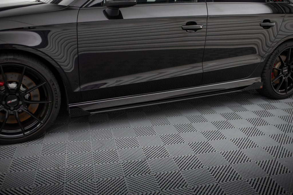 Diffusori Sotto Minigonne V.1 con Flap Street Pro Audi RS3 Berlina 8V Facelift