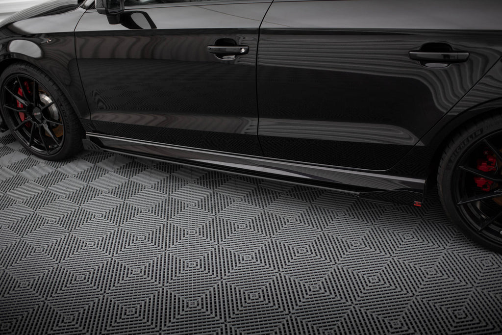 Diffusori Sotto Minigonne V.1 con Flap Street Pro Audi RS3 Berlina 8V Facelift