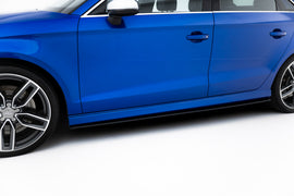 Diffusori Sotto Minigonne compatibili con Audi A3 Berlina 8V Facelift S-Line (2013-2020)