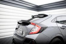 Carica l'immagine nel visualizzatore di Gallery, Estensione Spoiler Superiore Honda Civic Mk10 ABS nero lucido