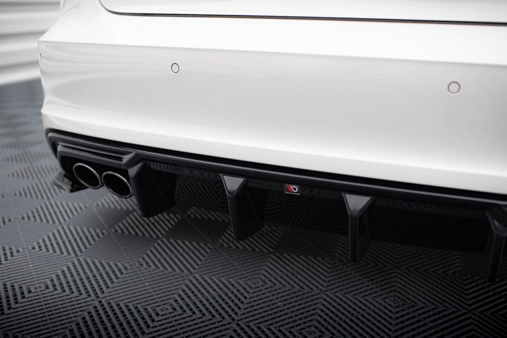 Diffusore Posteriore Maxton Design per Audi A3 S-Line Sportback 8V