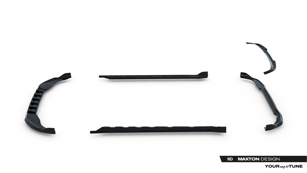 Kit Splitter Aerodinamici Sportivi Maxton Design Volkswagen Golf Mk8 Facelift 2024