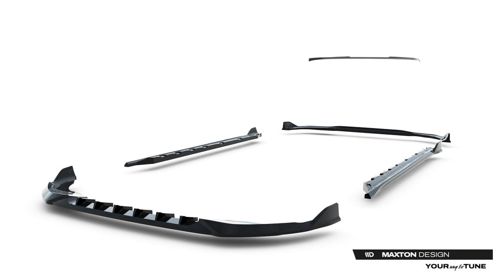 Kit Splitter Aerodinamici Sportivi Maxton Design Volkswagen Golf Mk8 Facelift 2024