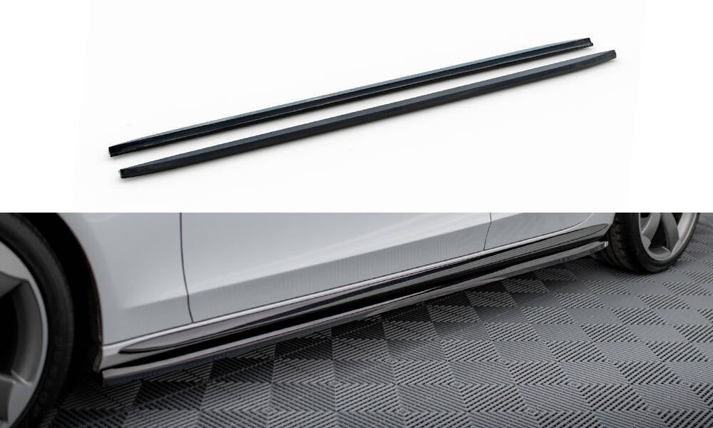 Diffusori Sotto minigonne V.3 Audi A4 / A4 S-Line / S4 B8