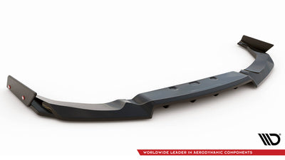 Splitter Posteriore Centrale con Barre Verticali + Flap Nissan GT-R R35 Facelift
