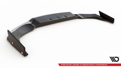 Splitter Posteriore Centrale con Barre Verticali + Flap Nissan GT-R R35 Facelift