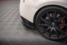 Carica l'immagine nel visualizzatore di Gallery, Splitter Posteriore Centrale con Barre Verticali + Flap Nissan GT-R R35 Facelift
