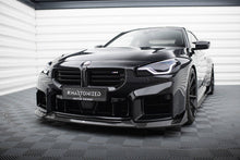 Carica l'immagine nel visualizzatore di Gallery, Kit Splitter Laterali in Fibra di Carbonio Prepreg BMW M2 G87 Performance Aerodinamica