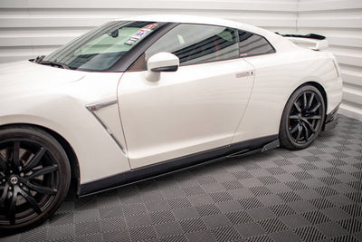 Diffusori Sotto Minigonne + Flap Nissan GT-R R35 Facelift
