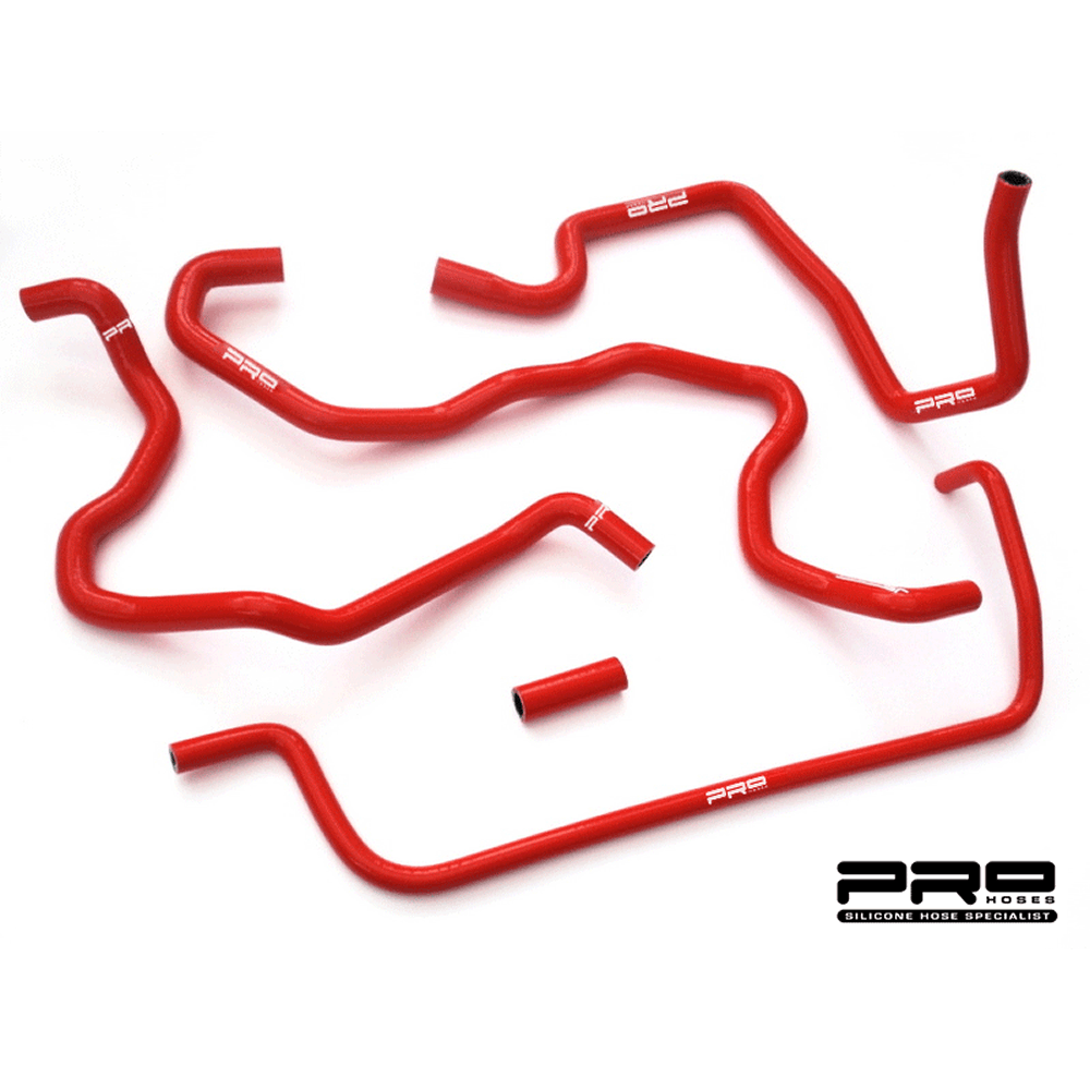 Kit tubi flessibili ausiliari a sei pezzi Pro Hoses per Escort Mk6 RS2000