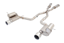 Carica l'immagine nel visualizzatore di Gallery, Sistema di scarico cat-back XFORCE 3 doppia uscita acciaio inox 304 - 