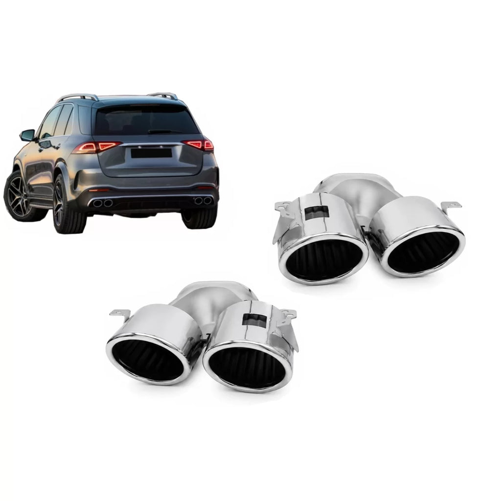 Terminali di scarico per Mercedes GLE W167 GLE Coupe C167 GLS AMG GT 4-porta X290 (2019 e successivi)