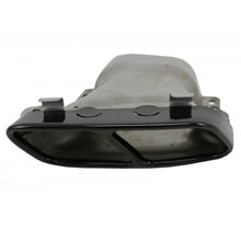 Scarico tubi per Mercedes-Benz Classe A W176 12-18 A design A45 / CLA W117 13-18 nero (2 doppio)