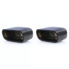 Carica l'immagine nel visualizzatore di Gallery, Scarico Sport terminali di scarico nero inox acciaio compatibile per BMW X5 E53 99-06 3.0i