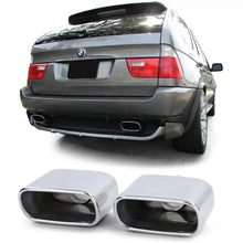 Carica l'immagine nel visualizzatore di Gallery, Scarico terminali di scarico Sport stile per BMW X5 E53 3.0i 99-06