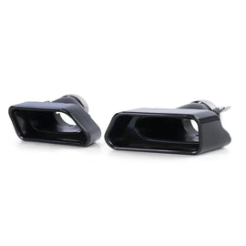 Scarico terminali di scarico V8 550 stile nero per Serie 5 BMW F10 F11 535i 535d