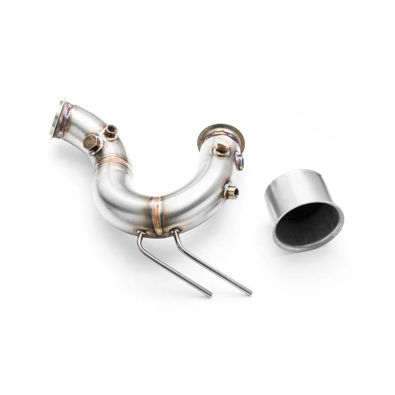 Downpipe sportivo Volkswagen GOLF VII 1.6, 2.0 TDI in acciaio inox 63,5mm