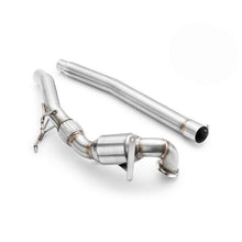 Load image into Gallery viewer, Downpipe sportivo Audi A3 8V 1.8, 2.0 TFSI in acciaio inox 76mm