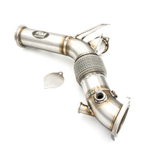 Carica l'immagine nel visualizzatore di Gallery, Downpipe sportivo BMW Serie 5 G30 540d B57 in acciaio inox 80mm