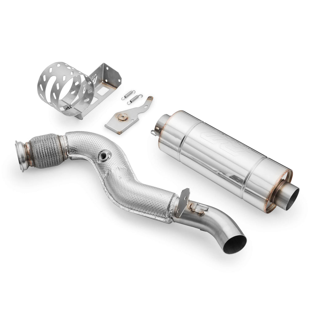 Downpipe con silenziatore Can-Am Am Maverick X3 Turbo sports exhaust in acciaio inox