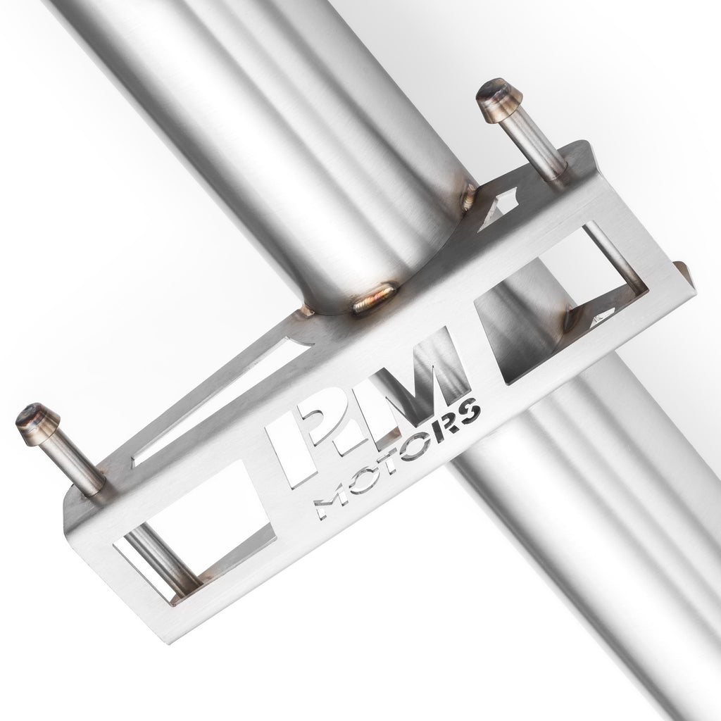 Downpipe sportivo Toyota Yaris GR 1.6 in acciaio inox 76mm