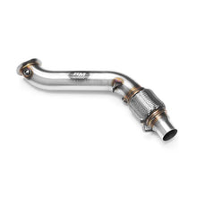 Carica l'immagine nel visualizzatore di Gallery, Downpipe sportivo BMW Serie 1 F20, F21 114i, 116i, 118i N13 in acciaio inox 76mm