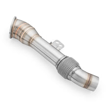 Carica l'immagine nel visualizzatore di Gallery, Downpipe sportivo BMW Serie 3 F30 LCI, F31 LCI 340i, 340ix B58 in acciaio inox 80mm