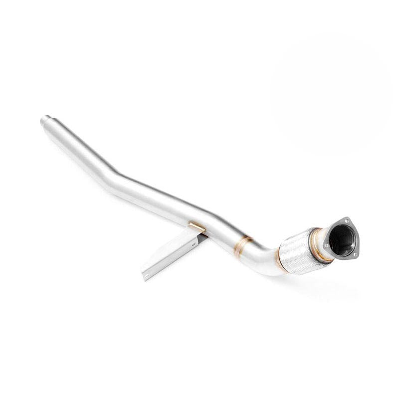 Downpipe sportivo Audi A6 C6 ALLROAD 2.7, 3.0 TDI in acciaio inox 76mm