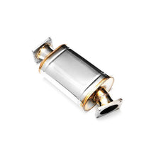 Load image into Gallery viewer, Downpipe con silenziatore BMW Serie 5 E60, E61 525d, 530d M57N in acciaio inox 63,5mm