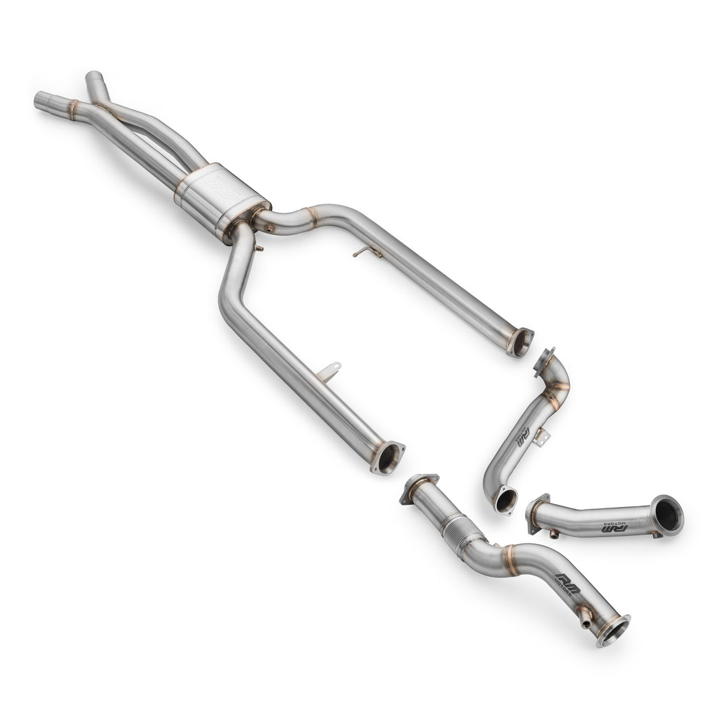 Kit downpipe sportivo BMW midpipe M3 (G80/G81), M4 (G82 / G83) 3.0 S58 in acciaio inox