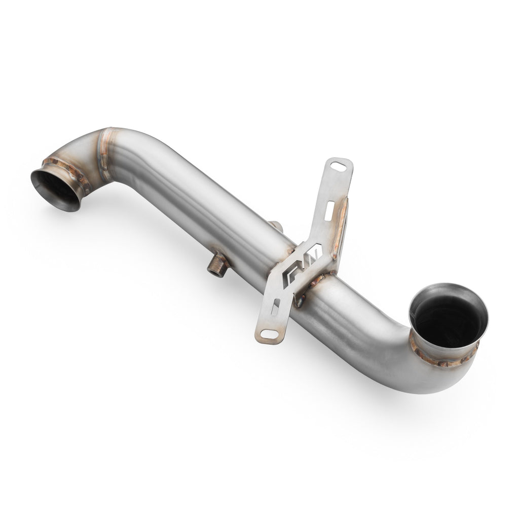 Downpipe sportivo Peugeot 308 1.6 HDI 2007-2011 in acciaio inox 63,5mm