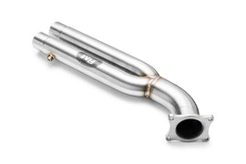 Downpipe sportivo Audi A7 C7 3.0 TDI in acciaio inox 76mm