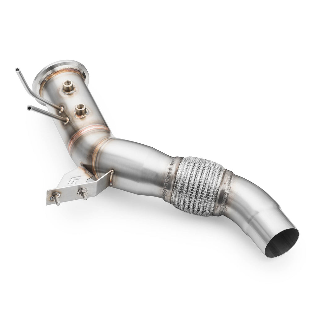 Downpipe sportivo BMW X6 F16 M50d in acciaio inox 88,9mm