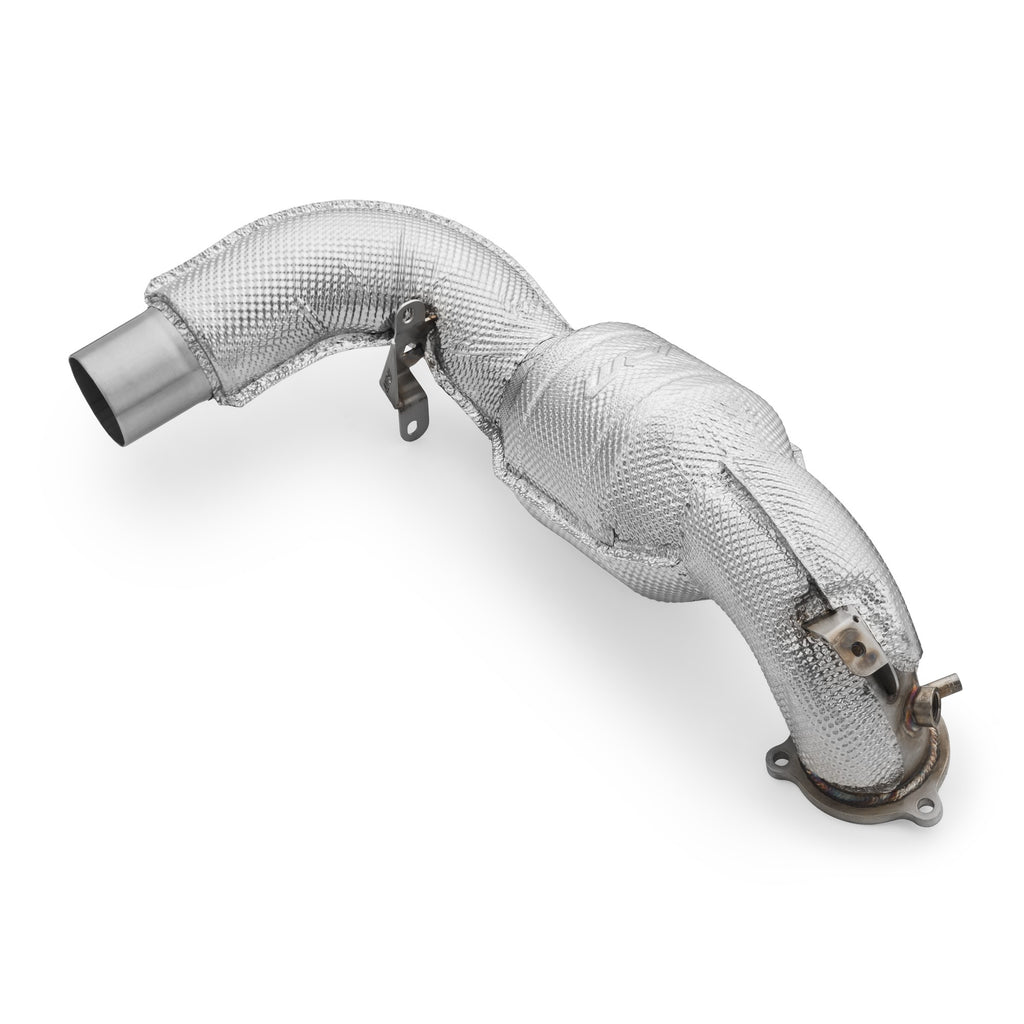 Downpipe sportivo Mercedes-Benz Classe A 35 AMG A35 GPF W177 4MATIC in acciaio inox 76mm