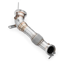 Carica l'immagine nel visualizzatore di Gallery, Downpipe con catalizzatore sportivo Toyota GR Yaris in acciaio inox 76mm