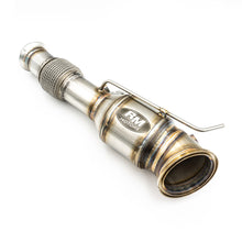 Carica l'immagine nel visualizzatore di Gallery, Downpipe sportivo Toyota Supra MK5 A90 in acciaio inox 76mm