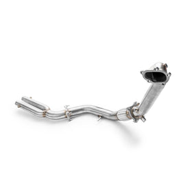 Kit downpipe sportivo Audi A7 C7 3.0 TDI in acciaio inox 76mm