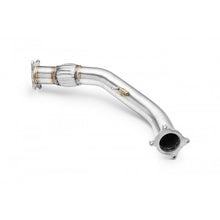 Carica l'immagine nel visualizzatore di Gallery, Downpipe sportivo Audi A6 C7 3.0 TDI in acciaio inox 76mm