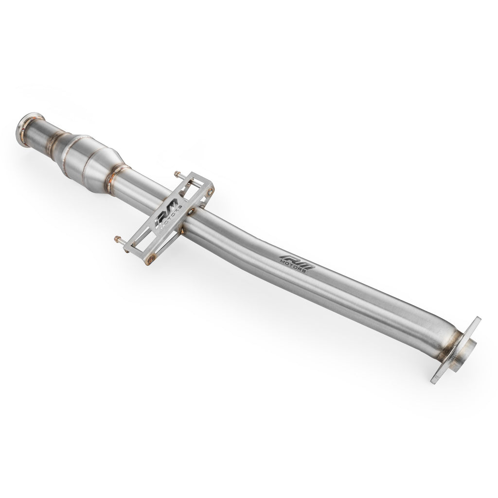 Downpipe con GPF delete Toyota GR Yaris con catalizzatore in acciaio inox 76mm