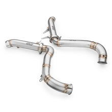 Load image into Gallery viewer, Downpipe sportivo Mercedes-Benz AMG GLC 63, 63S in acciaio inox 76mm