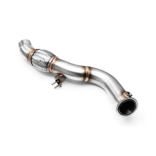 Load image into Gallery viewer, Downpipe sportivo BMW Serie 3 E90, E91 318d, 320d M47N2 in acciaio inox 63,5mm