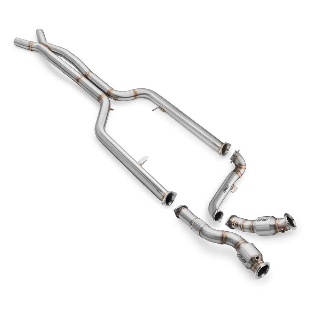 Kit downpipe con catalizzatore sportivo BMW Serie M3, Serie M4 in acciaio inox