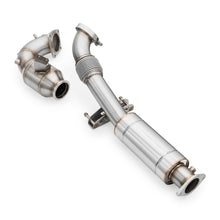 Carica l'immagine nel visualizzatore di Gallery, Downpipe sportivo Hyundai i30N in acciaio inox 76mm
